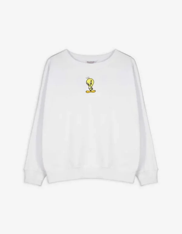 Sweatshirt - Looney Tunes - weiß