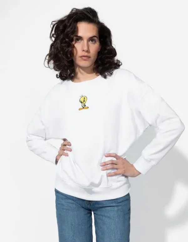 Sweatshirt - Looney Tunes - weiß