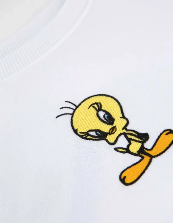 Sweatshirt - Looney Tunes - weiß