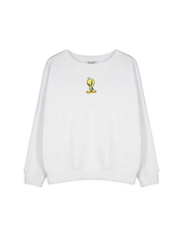 Sweatshirt - Looney Tunes - weiß