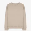 Sweatshirt - Messageprint - grün