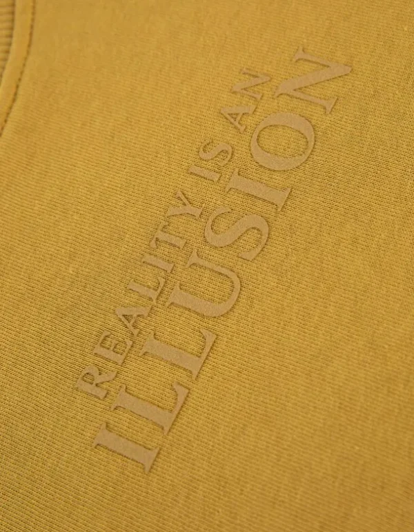Sweatshirt - Messageprint - grün