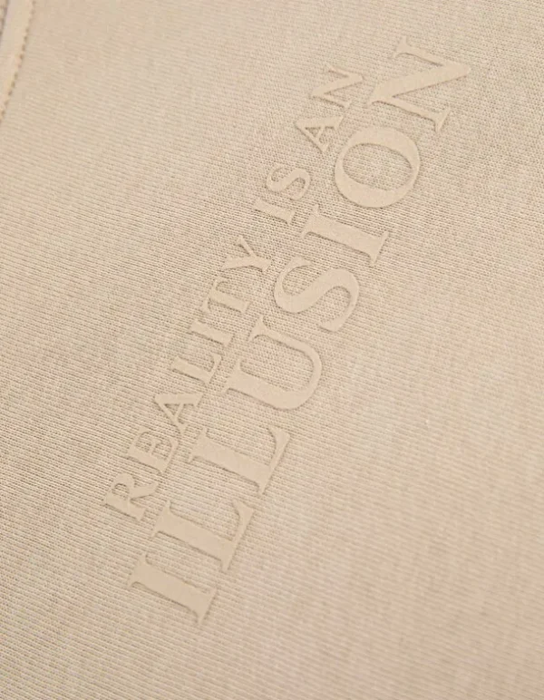Sweatshirt - Messageprint - grün