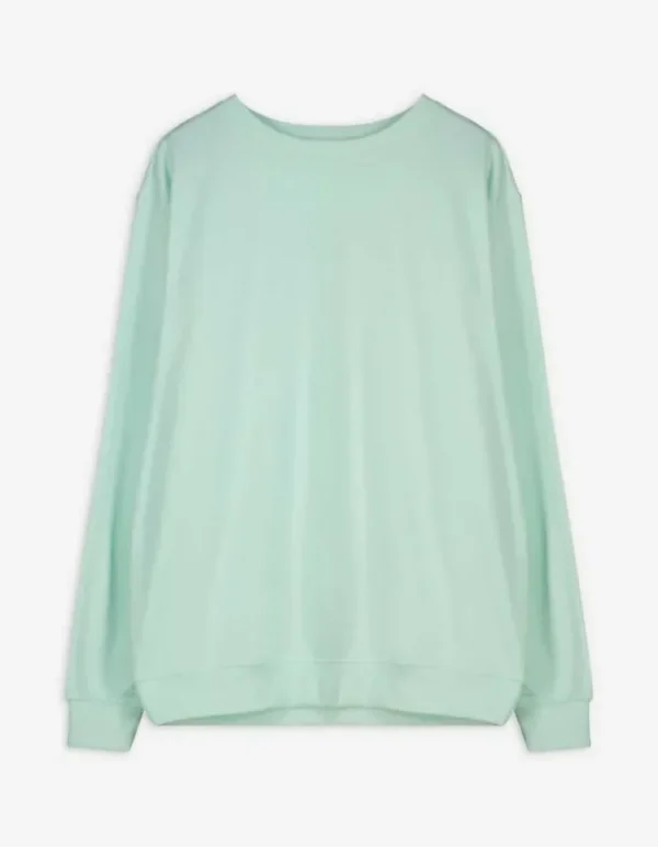 Sweatshirt - Regular Fit - türkis