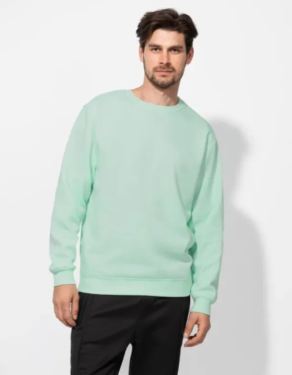 Sweatshirt - Regular Fit - türkis