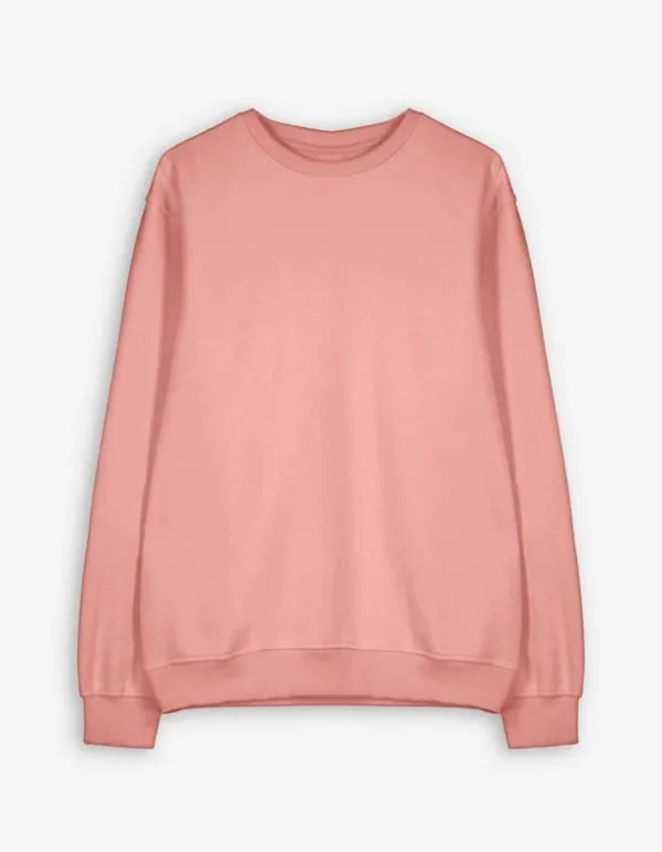 Sweatshirt - Relax Fit - rosa