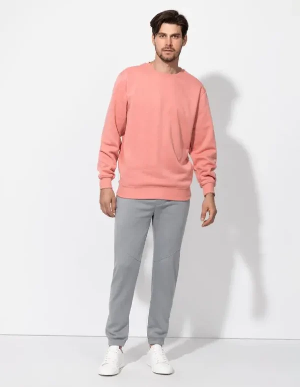 Sweatshirt - Relax Fit - rosa