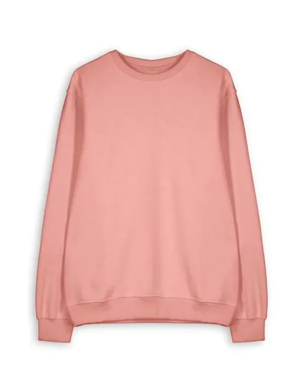 Sweatshirt - Relax Fit - rosa