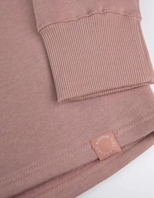 Sweatshirt - Rückenprint - rosa