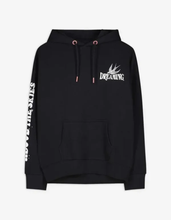 Sweatshirt - Rückenprint - schwarz