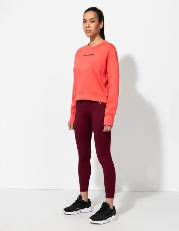 Sweatshirt - Soft-Touch - hellrot