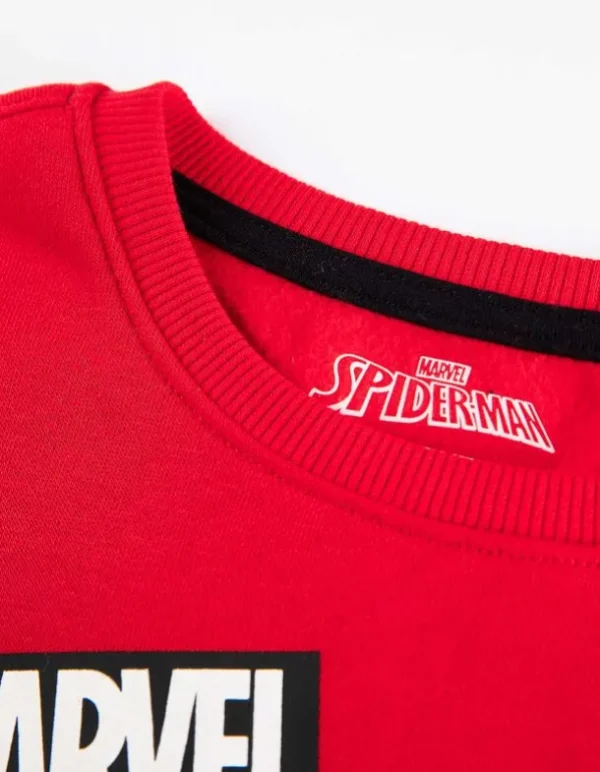 Sweatshirt - Spiderman - rot