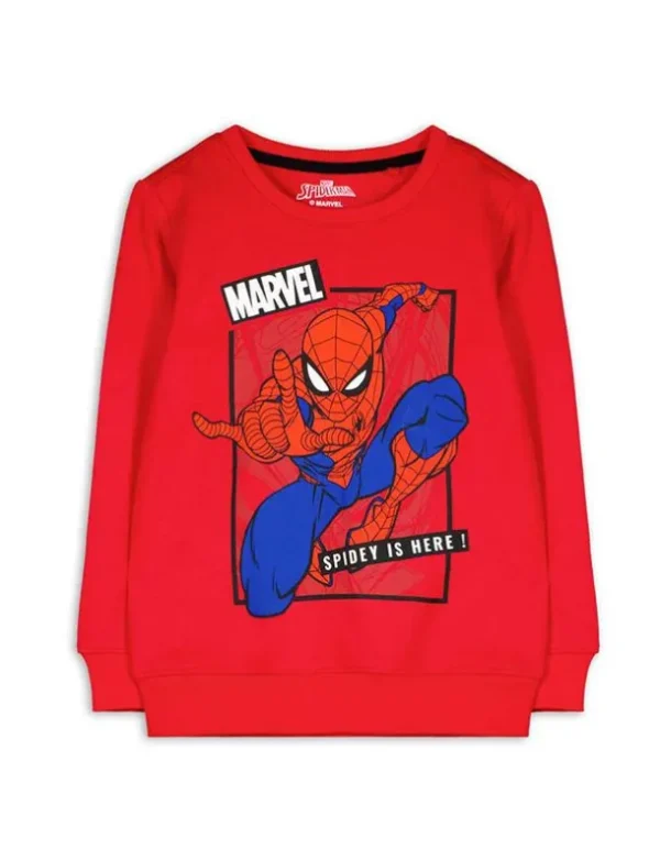 Sweatshirt - Spiderman - rot