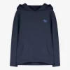 Sweatshirt - Stickerei - dunkelblau