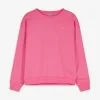 Sweatshirt - Stickereien - pink