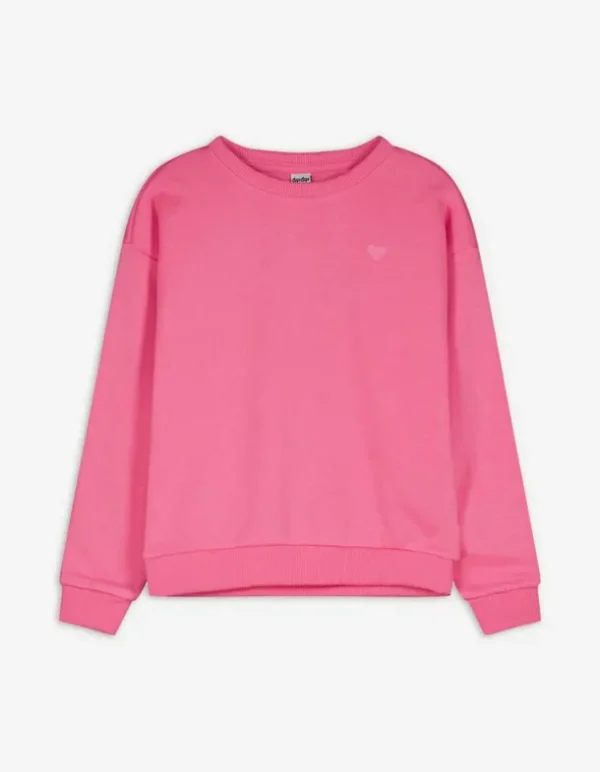 Sweatshirt - Stickereien - pink