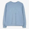 Sweatshirt - Stickereien - hellblau