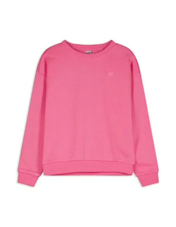 Sweatshirt - Stickereien - pink