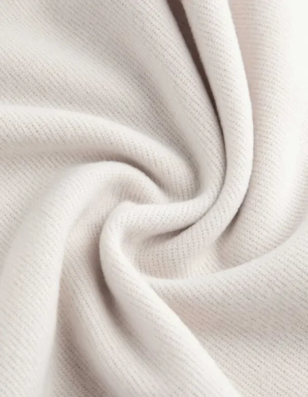 Sweatshirt - Tunnelzug am Saum - beige