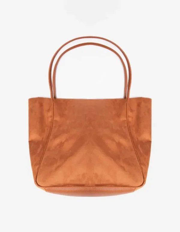 Tasche - einfarbig - braun