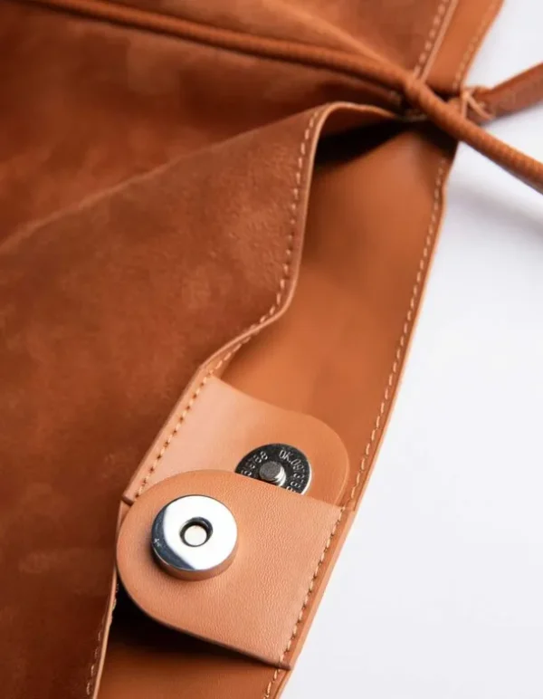 Tasche - einfarbig - braun