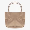 Tasche - Lederoptik - beige