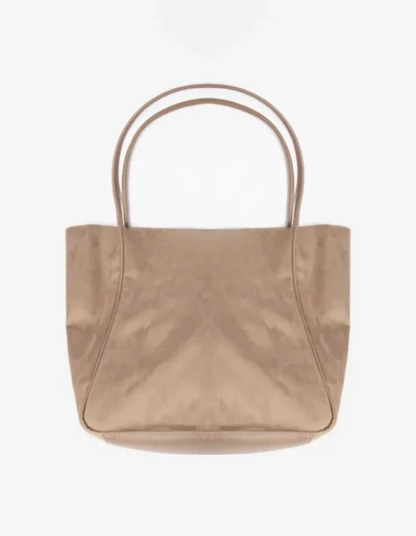 Tasche - Lederoptik - beige