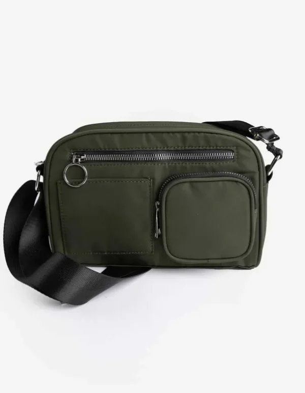Tasche - Verstellbarer Gurt - dunkelgrün