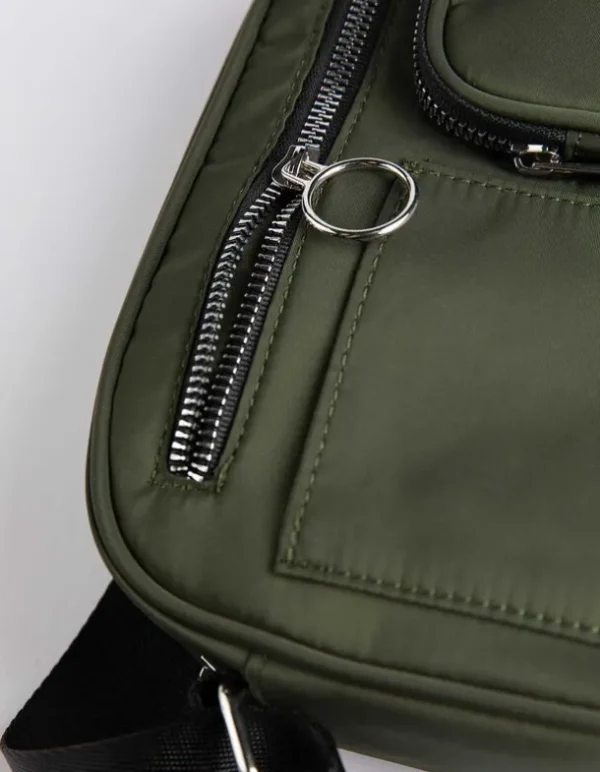 Tasche - Verstellbarer Gurt - dunkelgrün