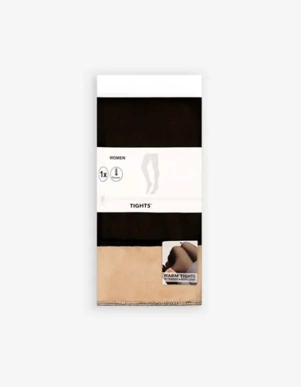 Thermostrumpfhose - Thermoeffekt - schwarz