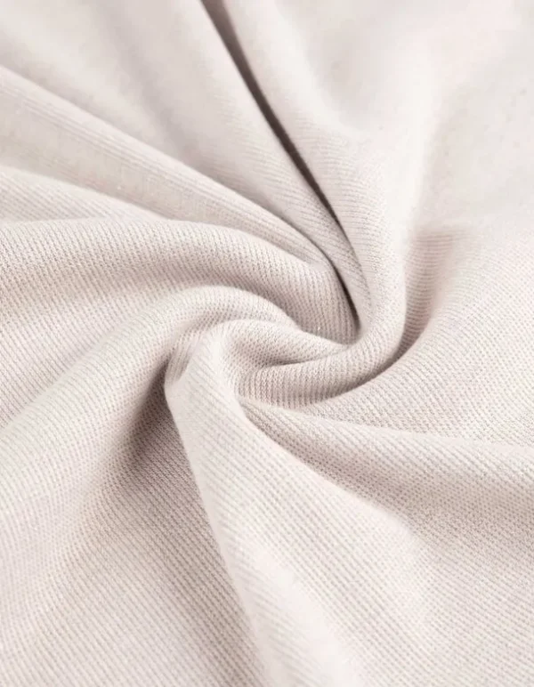 Top - Metallic-Details - beige