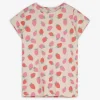 T-Shirt - Allover-Print - beige