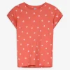 T-Shirt - Allover-Print - hellrot