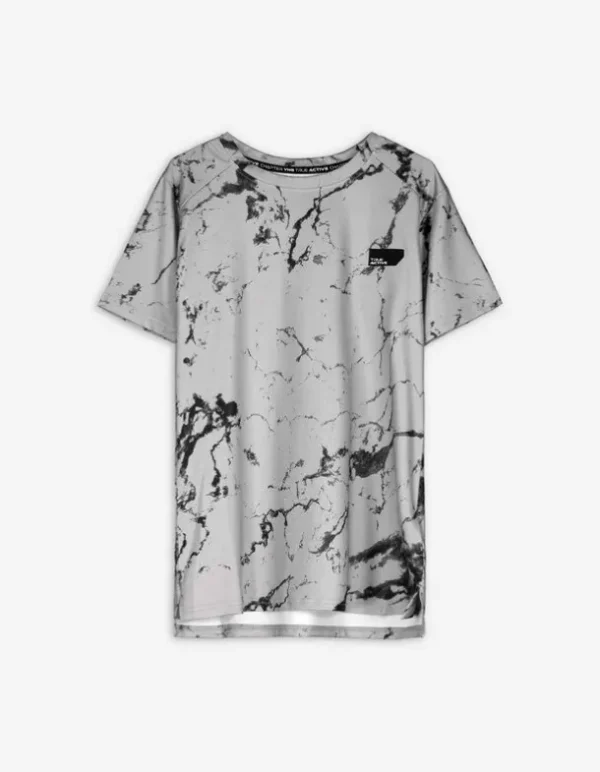 T-Shirt - Atmungsaktiv - grau