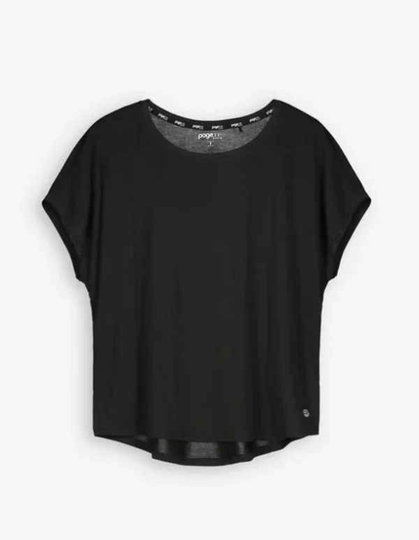 T-Shirt - Atmungsaktiv - schwarz