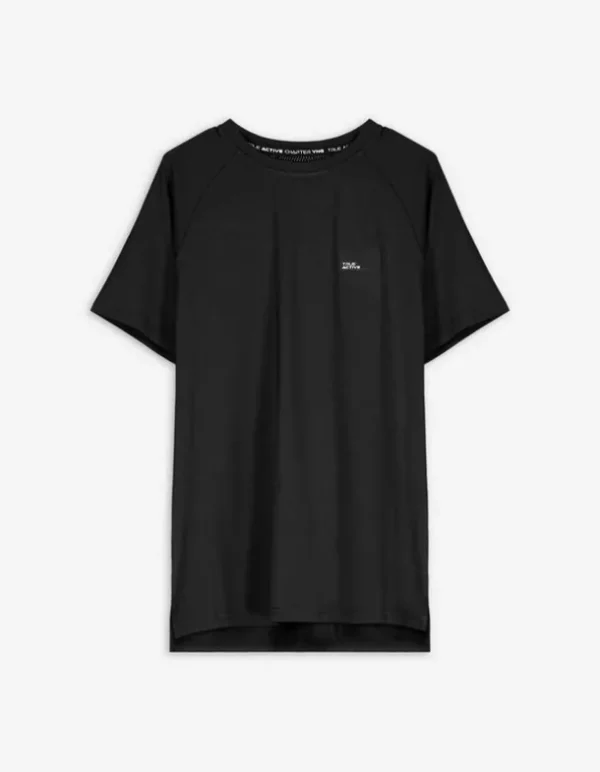 T-Shirt - Atmungsaktiv - schwarz