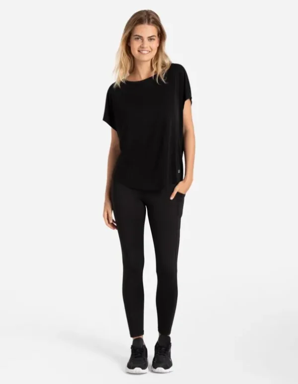 T-Shirt - Atmungsaktiv - schwarz