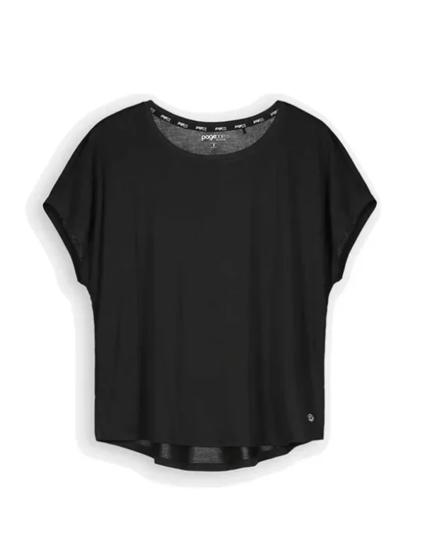T-Shirt - Atmungsaktiv - schwarz