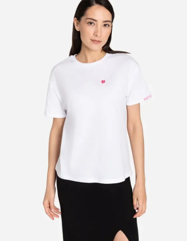 T-Shirt - Ärmel mit fixiertem Aufschlag