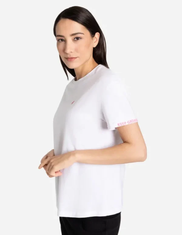 T-Shirt - Ärmel mit fixiertem Aufschlag