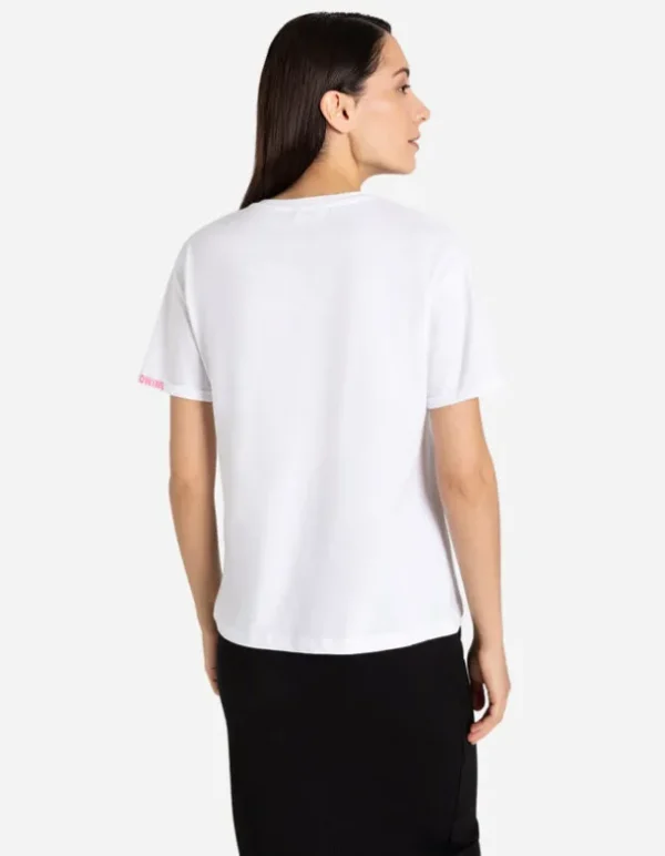 T-Shirt - Ärmel mit fixiertem Aufschlag