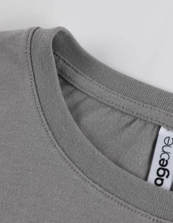 T-Shirt - Ärmel mit fixiertem Aufschlag
