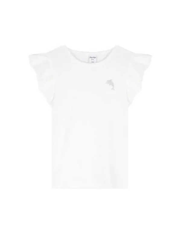 T-Shirt - Ärmel mit Volants