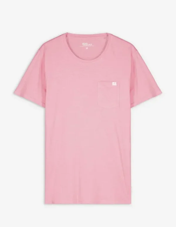 T-Shirt - Brusttasche - rosa