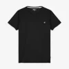 T-Shirt - Brusttasche - schwarz