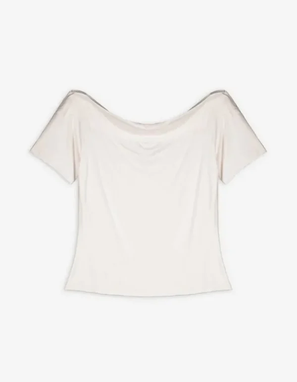 T-Shirt - Carmen-Ausschnitt