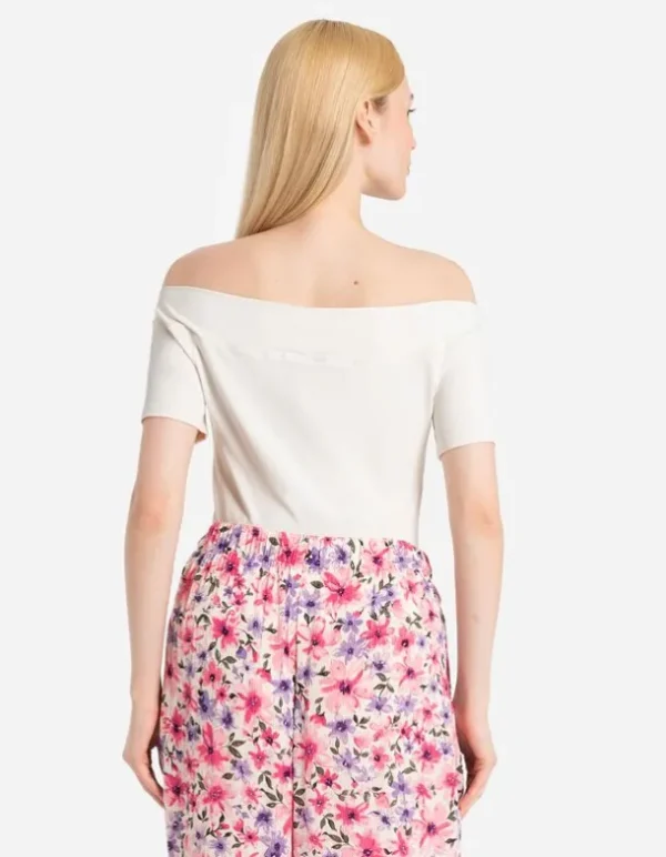 T-Shirt - Carmen-Ausschnitt