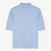 T-Shirt - Dreiviertelärmel - hellblau