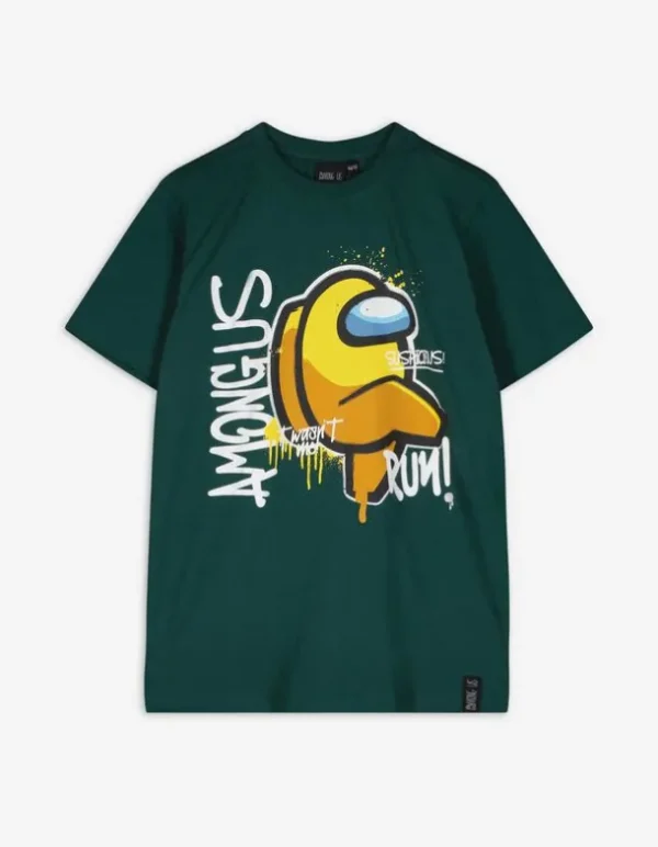 T-Shirt - dunkelgrün