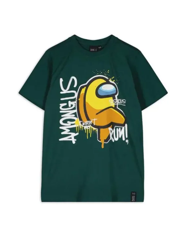 T-Shirt - dunkelgrün